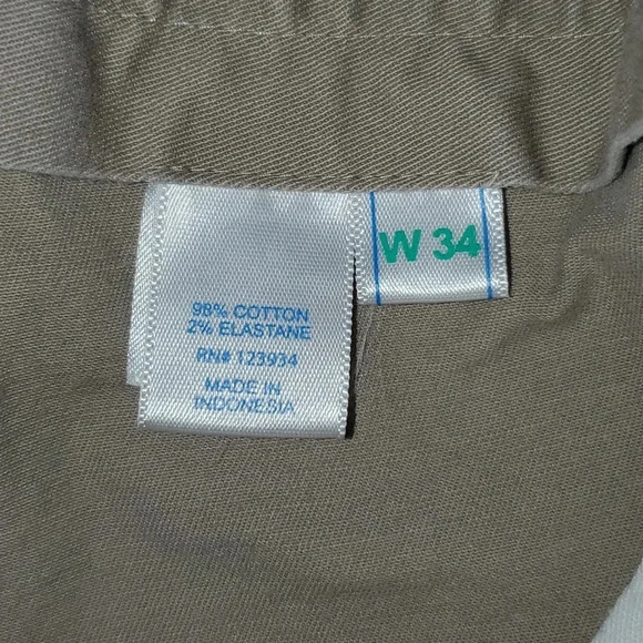 Southern Tide Men's Khaki Flat Front Shorts Size 34 - Picture 8 of 10